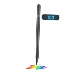 Stylus For Ipad & Tablets, Dual Os Active Pencil With Led Power Black New. Price: $34.16.