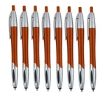 Stylus With Ballpoint Pens For Touchscreen Devices, 12 Pack, Orange New. Price: $26.57.