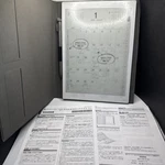 Fujitsu Quaderno A5 FMV-DPP04 With Leather Cover And Pen, Charger ! Bundle Open. Price: $349.99.