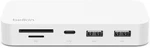 Usb-c 6-IN-1 Multiport Hub With Mount, Docking Station Microsd Card New. Price: $73.80.