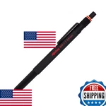 Rotring 800+ Mechanical Pencil & Touchscreen Stylus 0.5MM Black New. Price: $84.16.