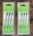 2X Sony PEGA-ST500 Stylus For Clie Peg-n & Peg-s Series New. Price: $105.00.