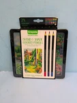 Crayola Signature Blend & Shade Colored Pencils 24 Assorted Colors Tin Case New. Price: $14.99.