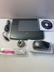 New Wacom INTUOS3 Professional 4X6" Wide Format Usb Tablet W/ Pen Mouse PTZ431W. Price: $52.00.