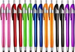 Skoloo Electronic Screen Touch Stylus, Pack Of 14, 2-IN-1 Click Ball Pen, New. Price: $19.69.