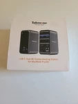 Tobenone Usb Docking Station For Macbook Pro/air Laptop Dual Monitor New*. Price: $59.99.