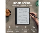 Amazon Kindle Scribe (16GB) 10.2 With Built-in Ai Notebook Premium Pen, Tungsten Open. Price: $269.00.