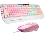 Pink Usb Gaming Keyboards And Mouse Combo, GT817 104 Rainbow Bac... New. Price: $35.00.