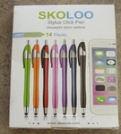Skoloo Stylus Click Pen 2 In Electronic Touch Screen 14 Pack 7 Colors New. Price: $11.94.