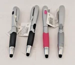 (4) 3-IN-1 Touch Screen Stylus Pen + Led Light For Ipad, Iphone, Smartphone Etc New. Price: $9.90.