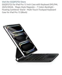 Ggqfgtoj Ipad Pro 13" (M4/M5) Keyboard Case Bluetooth Detachable Magnetic Black New. Price: $60.00.