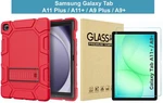 For New Tablet Samsung Galaxy Plus A11+ / A9+ Rugged Case Cover. Price: $14.99.