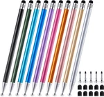 Linfanc 10 Pcs 2-IN-1 Stylus Pen For Touchscreen, High Multicolor New. Price: $12.41.
