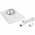 Kensington K72084NA Slimblade Pro Eq Wireless Rd Usb-c Btns Trackball White New. Price: $132.03.