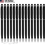 Fircre 15 Pack Stylus Pens For Touch Screens Compatible With Black New. Price: $15.69.