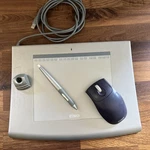 Wacom INTUOS2 6X8 Graphics Tablet Pen & Mouse Included Professional Usb Used. Price: $39.99.