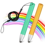 2PCS Kid-friendly Stylus Pens For Touch Screens, Tablet Green Orange New. Price: $16.30.