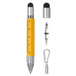 Meccanixity 6 1 Metallic Stylus Pen Aluminum Alloy Mini Capacitive Yellow New. Price: $22.01.