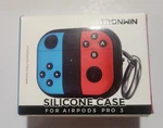 Airpods Pro 3 Silicone Gamepad Case Blue Red Controller Cover Tronwin Open. Price: $11.99.