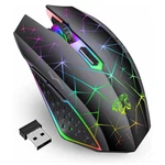 V7 Wireless Gaming Mouse, Rechargeable Led Silent Optical Rain... New. Price: $23.09.