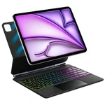 Inateck Keyboard Case For Ipad Air 13 Inch, Pro 12.9, 3-ZONE Backlight Used. Price: $39.99.