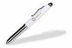 Wixgear 3-IN-1 Stylus Pen For Touch Screens With Led Flashlight & (white) New. Price: $12.99.