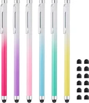 Stylus Pens For Touch Screens (6 Pack), Linfanc High Sensitivity And Precision New. Price: $10.92.