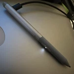 Microsoft Surface Pro Pen 1710 Bluetooth Silver Button Writing Drawing Stylus Used. Price: $25.00.