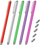 Extra Long Stylus Pens For Touch Screens 5 Pack Fiber Mesh Tips Compatible New. Price: $28.66.