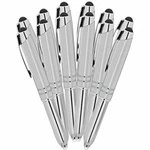 Sypen 3-1 Stylus Pens For Touch Screen Devices+flashlight+ballpoint Pen, 12 Pack New. Price: $35.00.