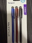Targus AMM0601TBUS Antimicrobial Stylus & Pen (3 Pack) - Black, Red, Blue New. Price: $15.99.