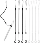 8PCS Pen Leash For Clipboard, Elastic Lanyard Tether Retractable Spring Coil Str New. Price: $14.99.