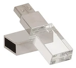 New Crystal Transparent Rectangle Genuine Usb Flash Drive Wedding Gift Pen Dr.... Price: $23.72.
