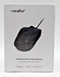 Rocstor Y10P021-B1 Premium M11 Usb Wired Contoured Mouse 1200 Dpi High Def New. Price: $13.59.