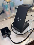 Charger 3-IN-1 Wireless Station For Apple Iphone, Watch, Airpds Used. Price: $25.00.