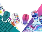 Logitech M317 Collection Wireless Optical Mouse With Colorful Designs Open. Price: $10.99.