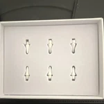 New Meko 0.72MM Fine Point Precise Replacement Tips For Apple Pencil - 6 Pack. Price: $10.00.