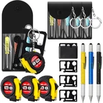 12 Pcs Mini Screwdriver Tape Keychain Set Multitool Pen Card Father's Gifts B... New. Price: $23.36.
