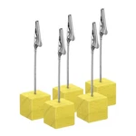 Patikil Place Card Holder, 5 Pack Memo Clip Stand With Yellow New. Price: $20.21.