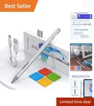 Surface Pencil Stylus - 4096 Pressure Sensitivity, Nibs & Rechargeable New. Price: $50.73.