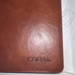 Cobak Pu Leather Case For Remarkable Paper Pro 11.8" (2024) W/ Holder, Brown Open. Price: $39.99.