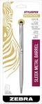 Zebra Styluspen Twist Retractable Ballpoint Count (pack Of 1), Silver New. Price: $17.92.