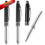 Patikil Ballpoint Pen With Stylus Tip And Led Flashlight, 3 Pack Orange New. Price: $14.24.