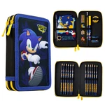 Get Trend Sonic The Hedgehog Pencil Case For Kids Stationery Set Pens Colored New. Price: $28.22.