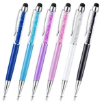 Stylus Pens, Besgoods 6PCS Crystal 2 1 Slim Capacitive &ballpoint New. Price: $17.17.