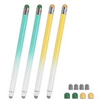 Patikil 4 Pcs Stylus Pens For Touch Screens, 2 In 1 High Green Yellow New. Price: $22.69.