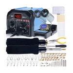 Wep 939D-II 2-IN-1 Wood Burning Kit 86-IN-1 With 51 Solid Points And 20 Wire ... New. Price: $119.51.