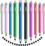 Stylus Pens For Touchscreens, 10 Pack Thin Rubber Tip Replaceable Fea New. Price: $14.85.