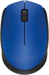 Logitech M170 Wireless Optical Mouse - Blue Used. Price: $8.55.