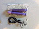 Nupro Kids Stylus With Tethers Set Of 2 Dark Purple Pen Light Tip New. Price: $11.75.